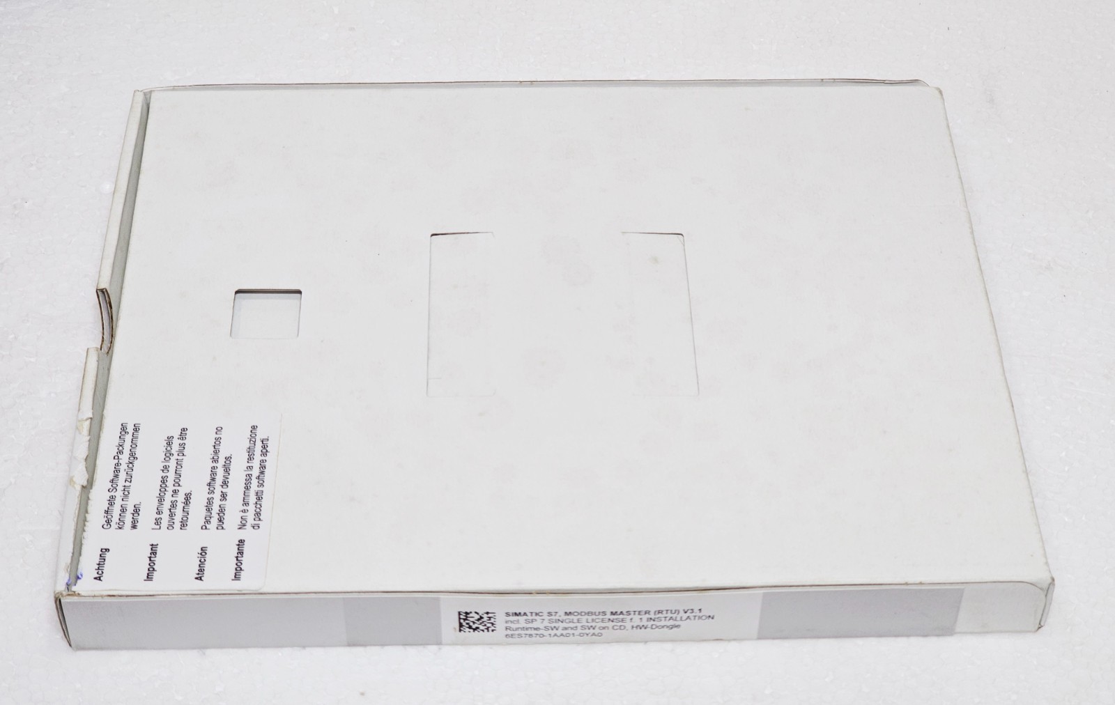 SIEMENS SIMATIC S7, MODBUS MASTER (RTU) V3.1 6ES7870-1AA01-0YA0 Software #1
