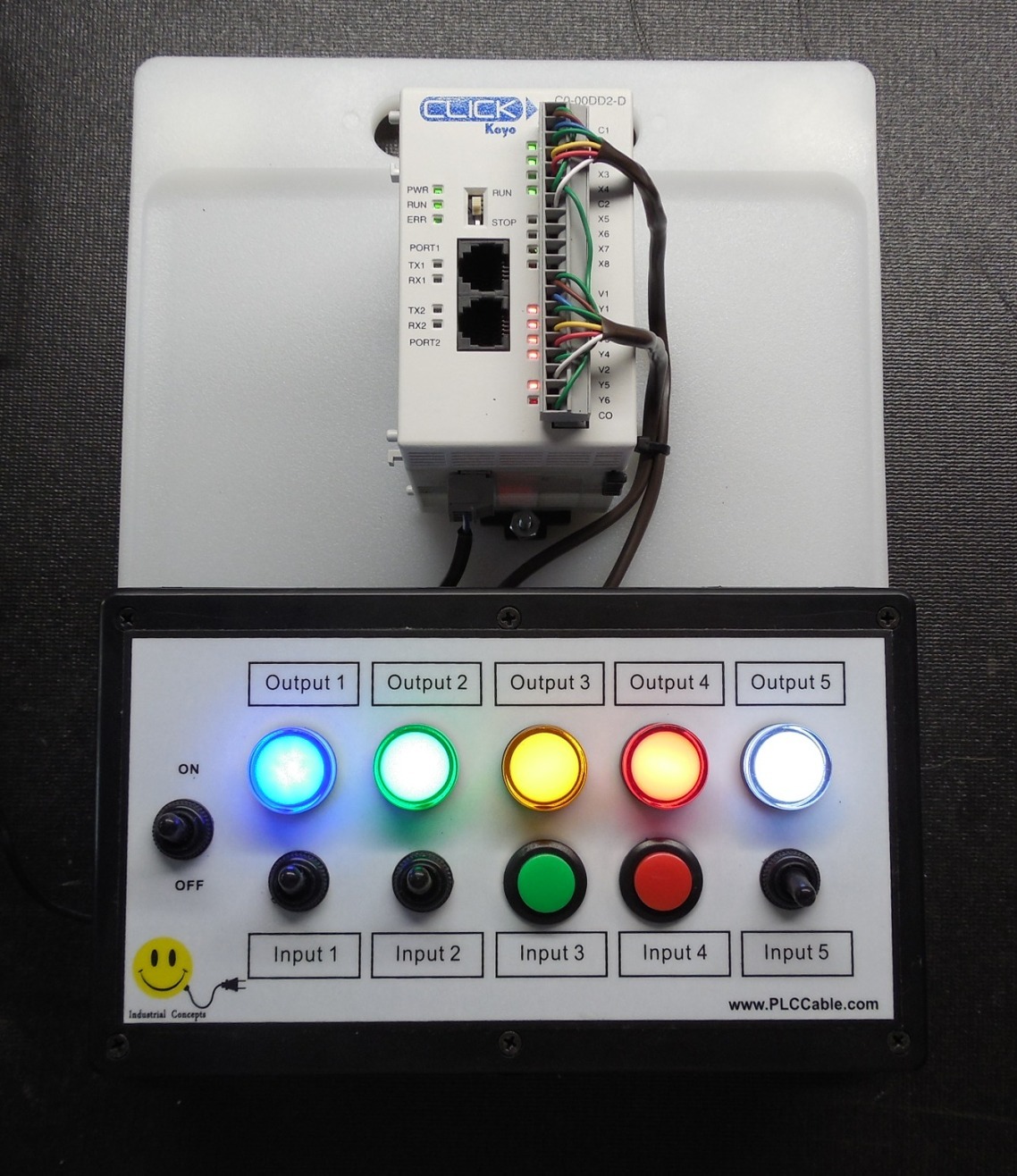 Automation Direct PLC Trainer – Click (Koyo) Training