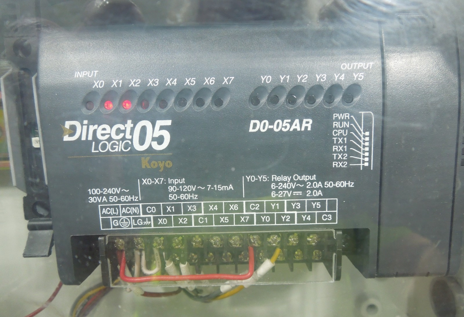 Automation Direct PLC Trainer – direct logic O5