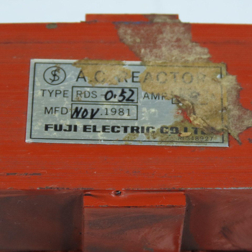 Fuji Electric RDS-0.52 AC Reactor 3-Phase Inductor Line Filter 68A