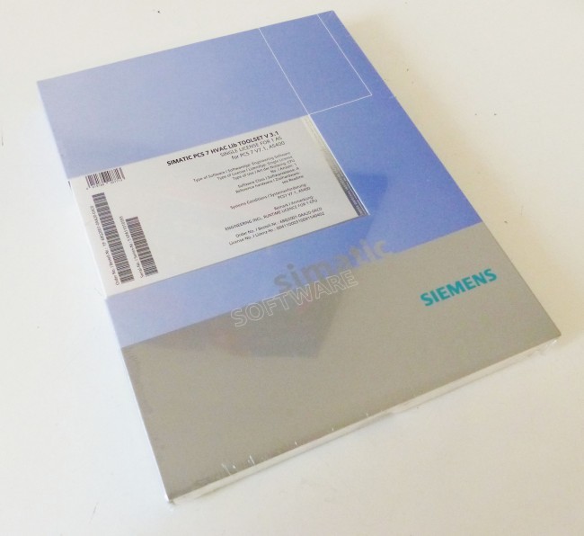 Siemens SIMATIC 6BQ2001-0AA20-0AC0 PCS 7 HVAC Lib Toolset V3.1 -sealed-
