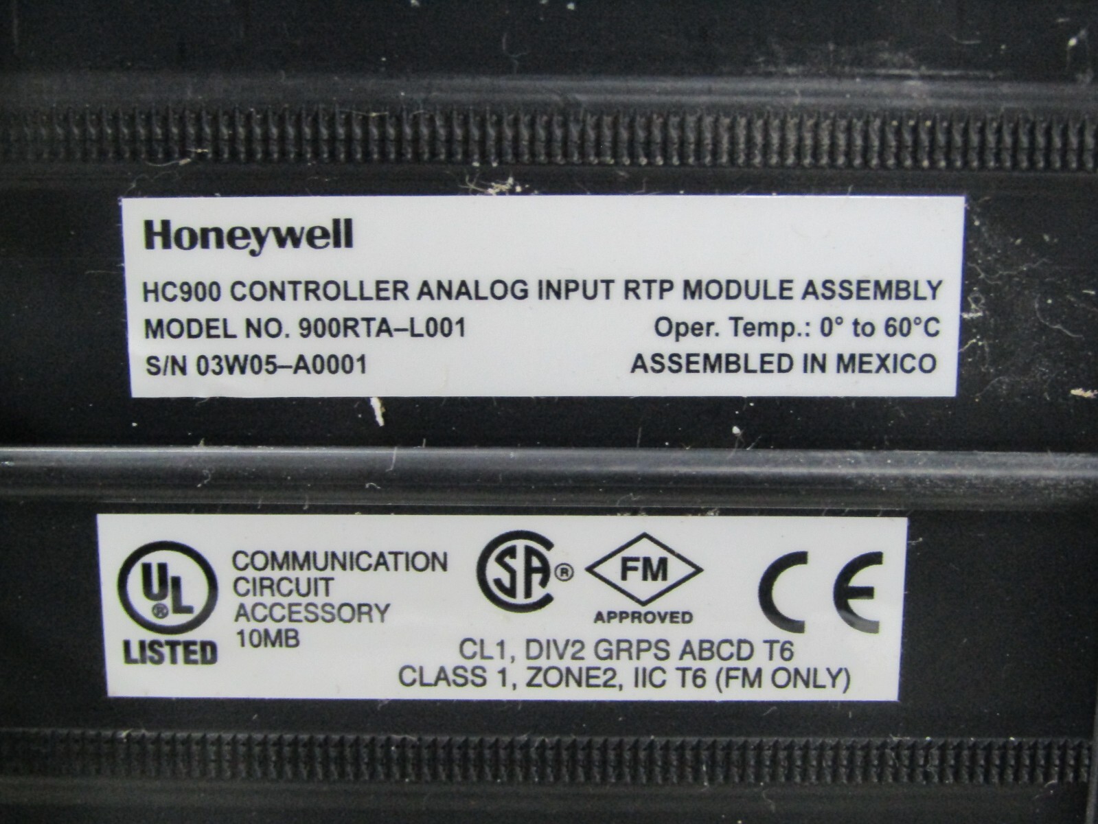 💥HONEYWELL 900H02-0102 DIGITAL OUTPUT 24 VDC W/ 900RTA-L001 ANALOG INPUT