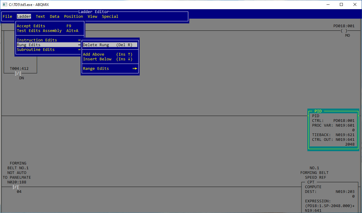 TOPDOC Programming Software for PLC-5, runs on Win11, alternative to RSLogix5