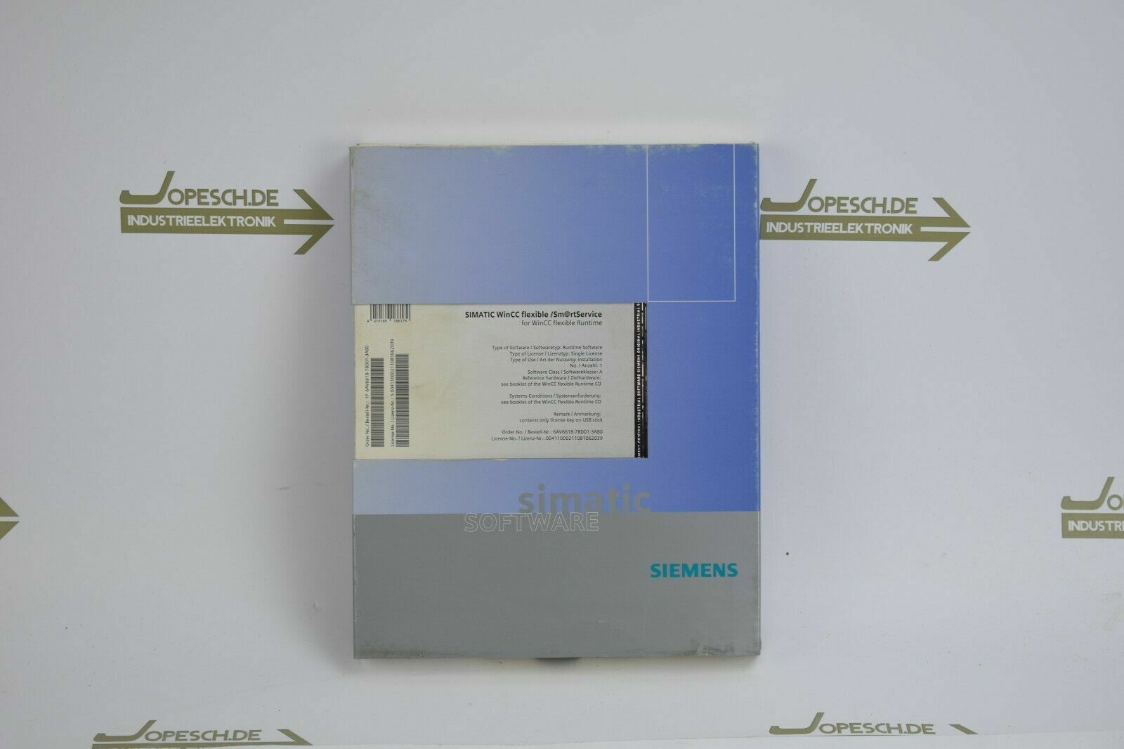 Siemens simatic WinCC flexible/Sm@rtAccess for WINCC 6AV6618-7BD01-3AB0
