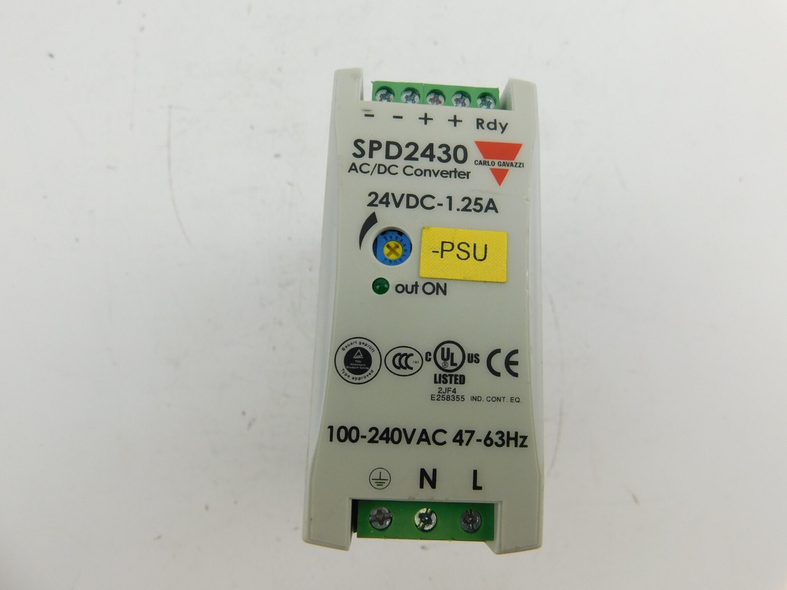 Carlo Gavazzi SPD 2431 AC/DC Converter 24 V AC-1.25A