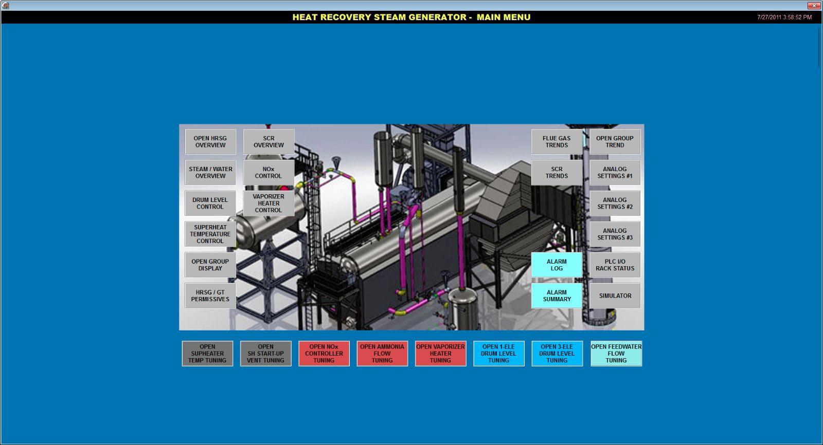 VisualView SCADA/HMI software complete development/runtime package Unlimited tag