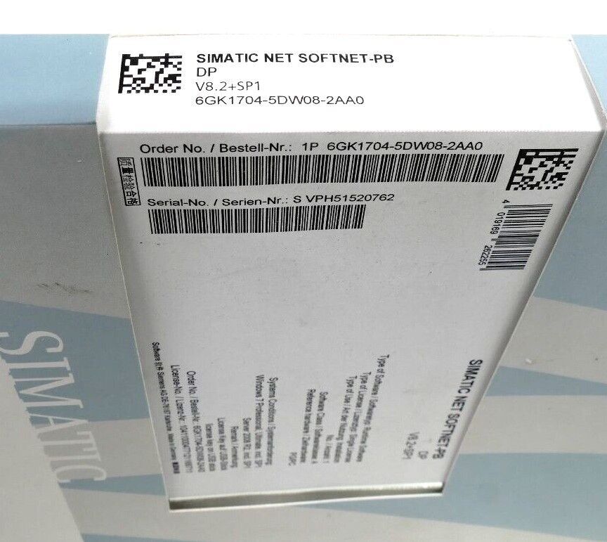 Siemens SIMATIC NET SOFTNET PB Software 6GK1704-5DW08-2AA0 | 6GK1 704-5DW08-2AA0