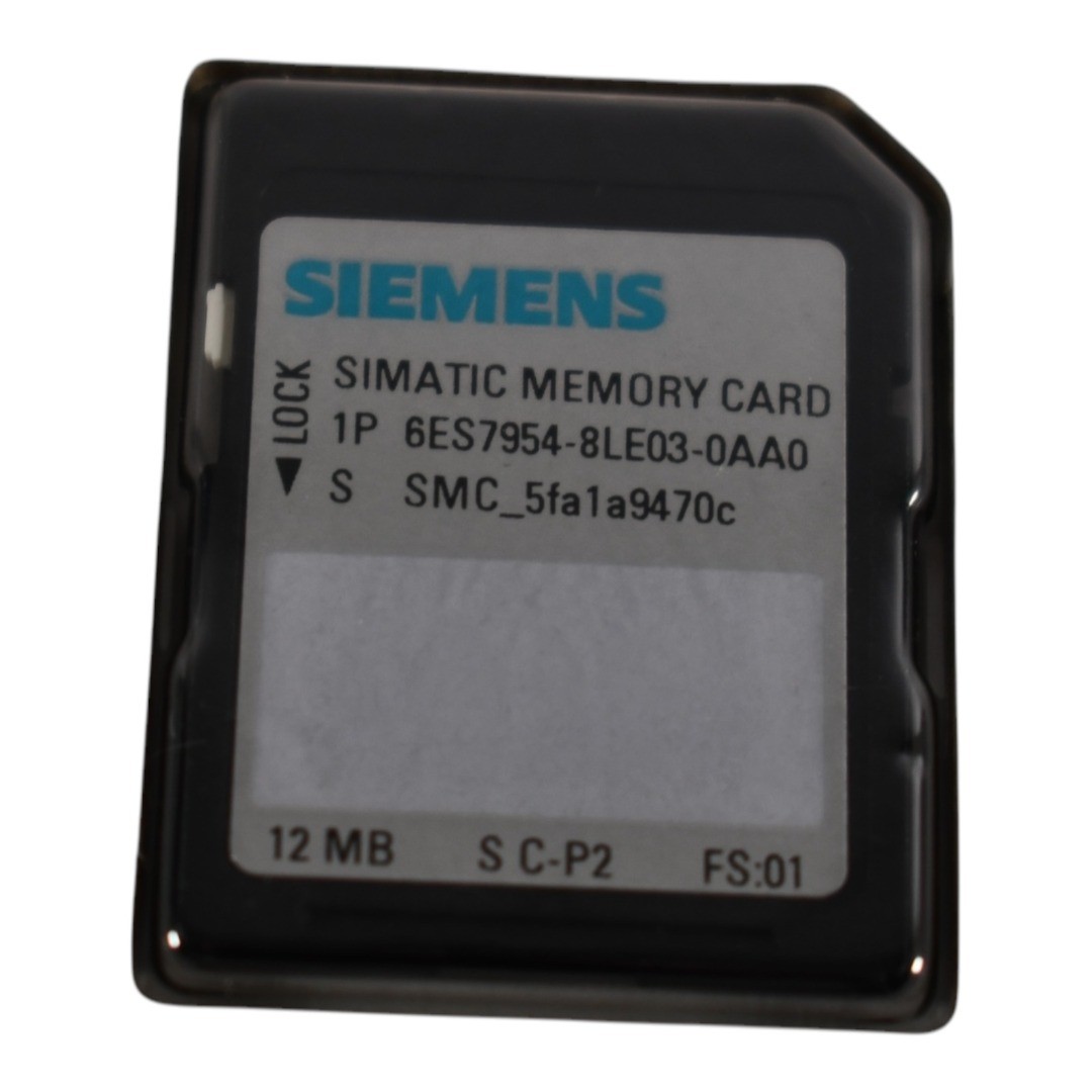 NEW Siemens 6ES7954-8LP03-0AA0 SIMATIC S7, memory cards for S7-1x 00 CPU, 3, 3 V