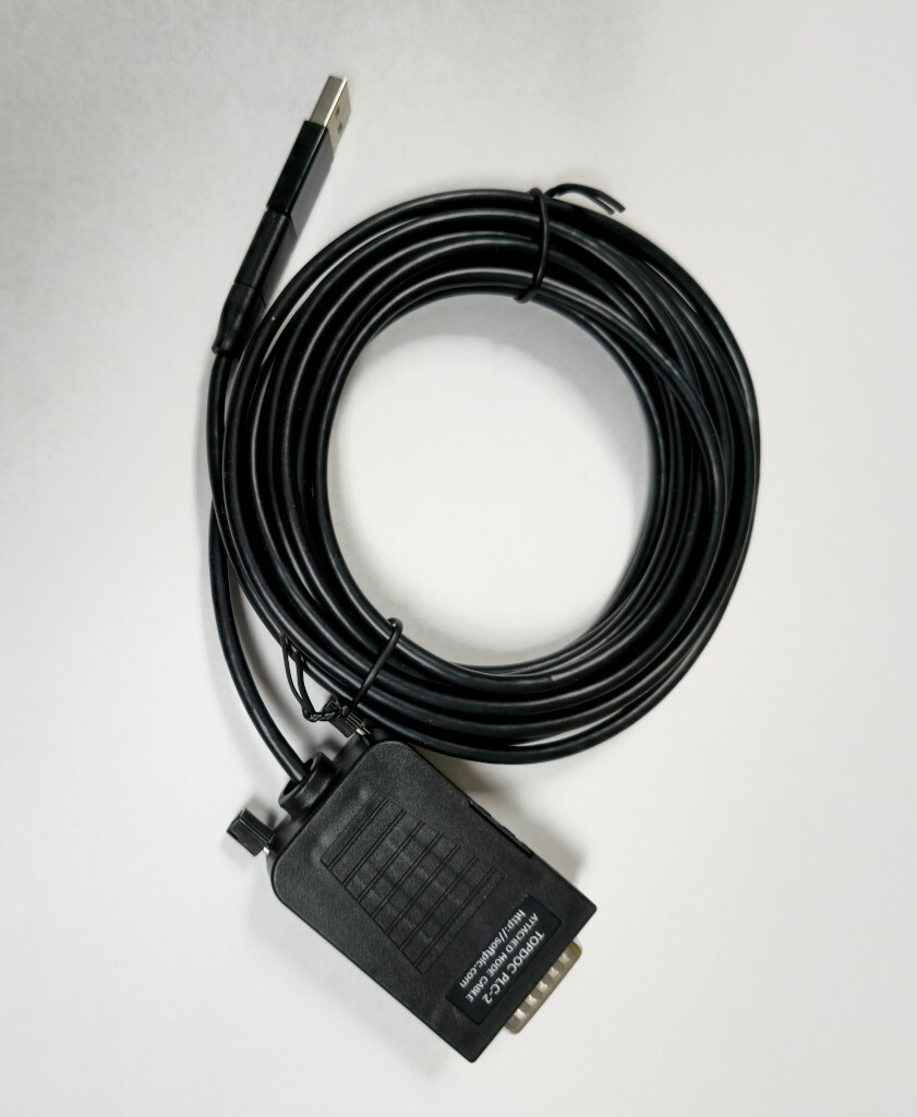 Programming Software & Cable for PLC-2, runs on Win7/8/10/11