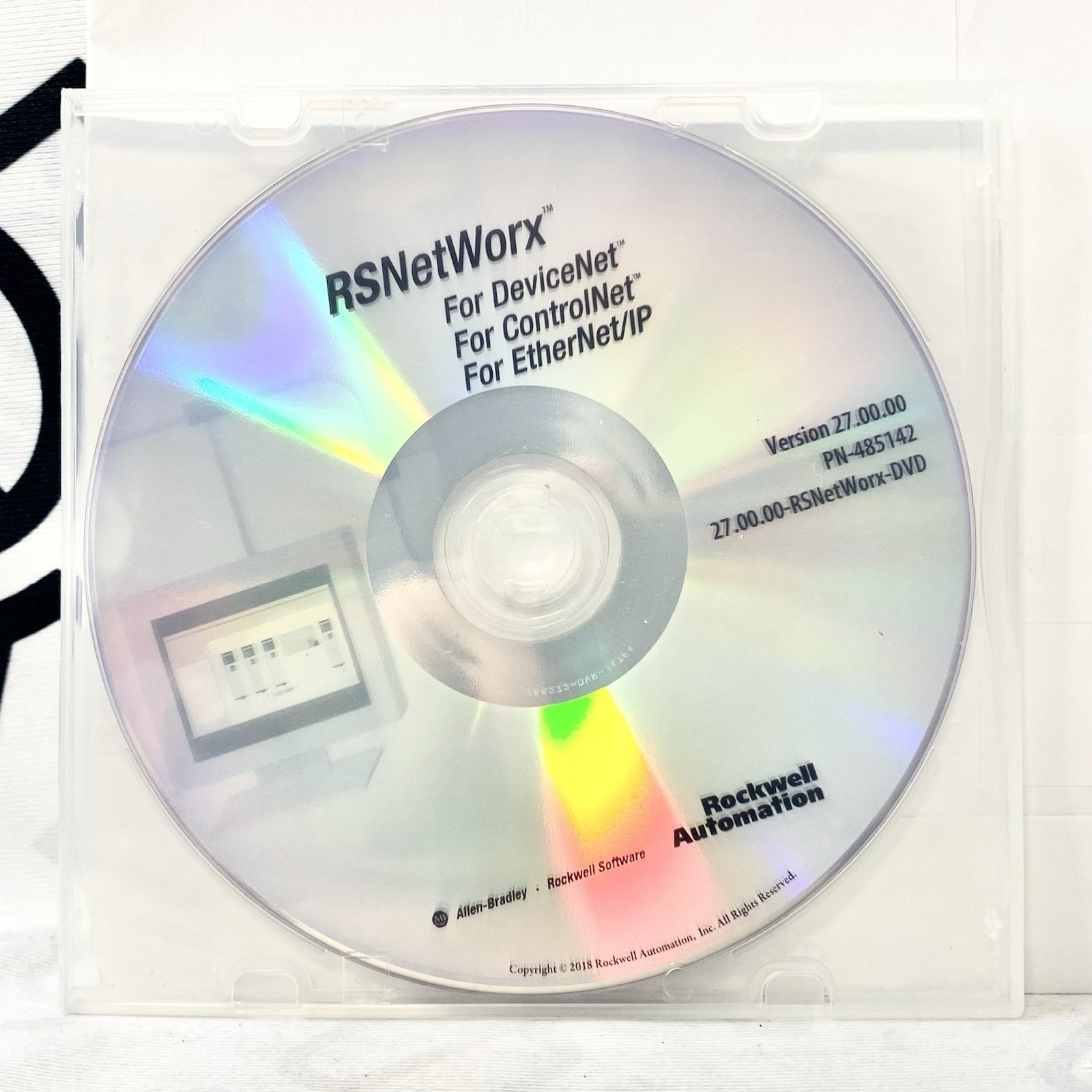 Rockwell 9357-DNETL3D RSNetWorx for Devicenet Software Allen Bradley
