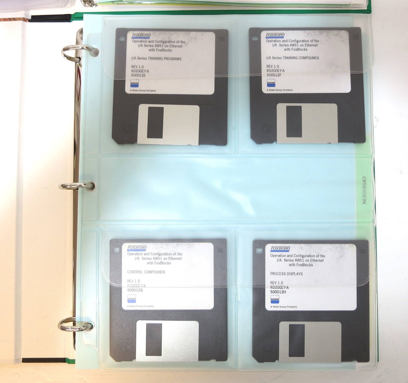 Foxboro B0193ZJ I/A Series FoxBlock Ethernet AW51 Software B0400XB-C K0200EY-A