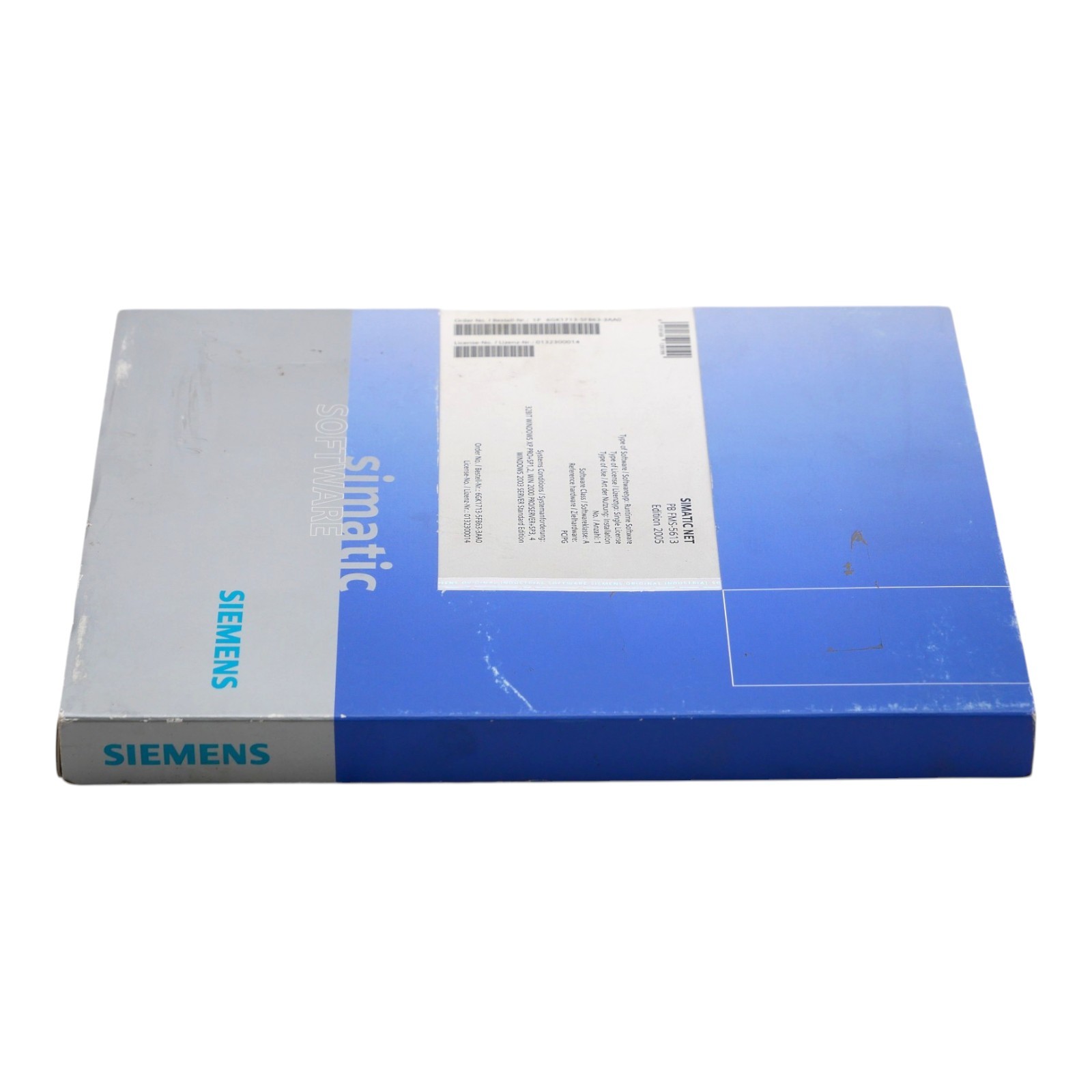 Siemens SIMATIC NET 6GK1713-5FB63-3AA0 Software -Unused/Original Packaging-