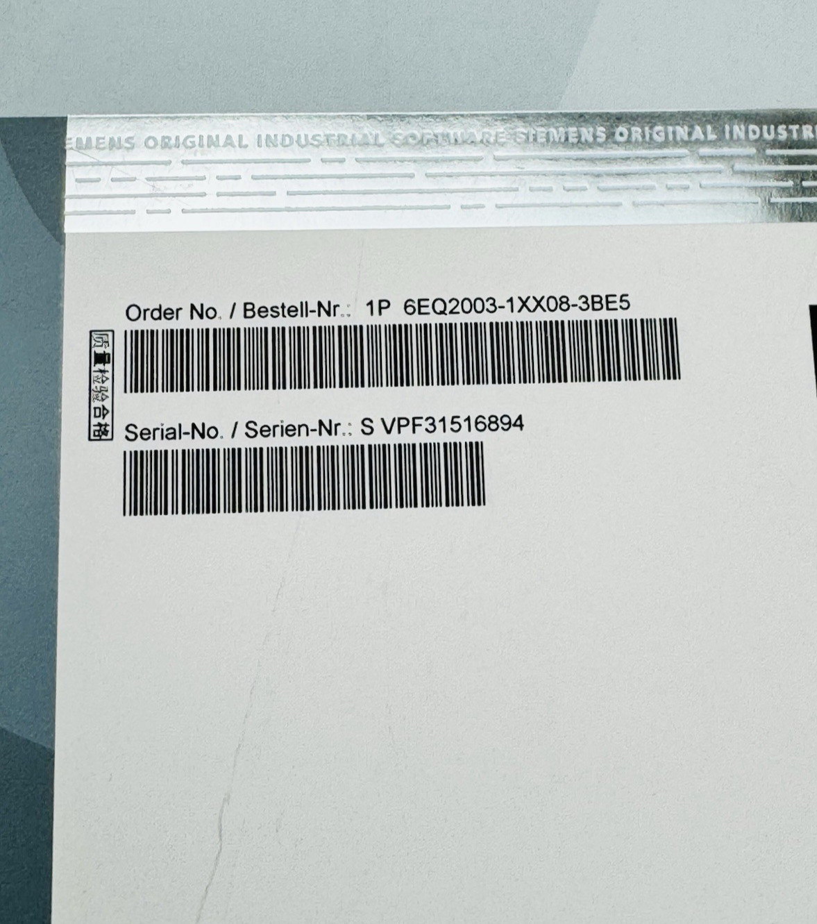 New! SIEMENS 6EQ2003-1XX08-3HB5 SIMATIC PCS 7/90 OS V8.0 *WARRANTY*