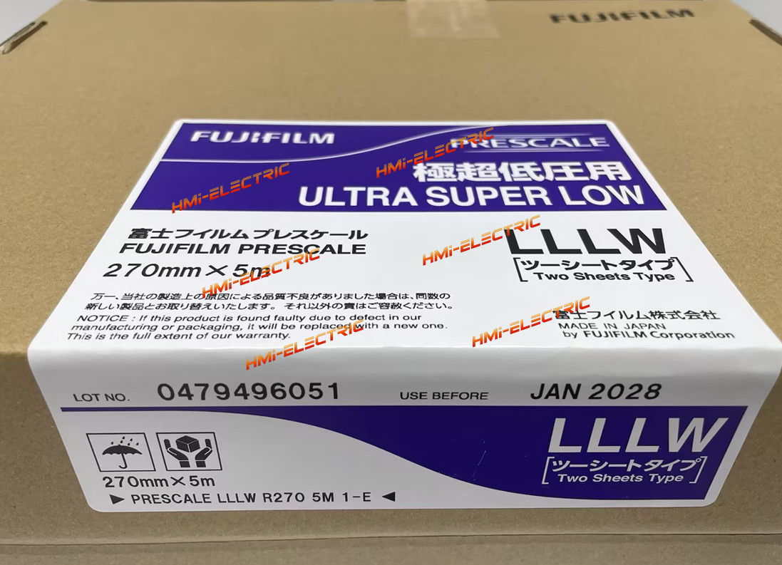 1PC New Fuji LLLW-R270-5M-1 film Prescale Ultra Super Low film LLLW R270 5M-1