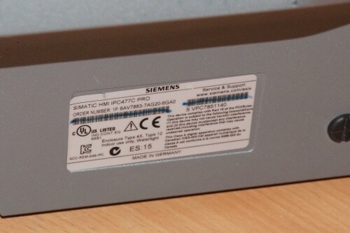 Siemens 6AV7883-7AG20-6GA0 IPC477