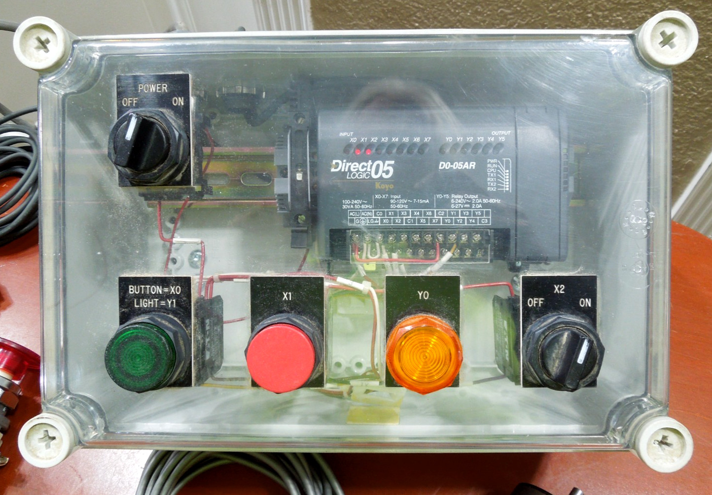 Automation Direct PLC Trainer – direct logic O5