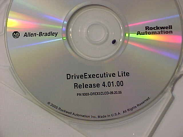 ALLEN BRADLEY DIRVEEXCECUTIVE LITE 4.01.00 9309-DREXECLCD SB