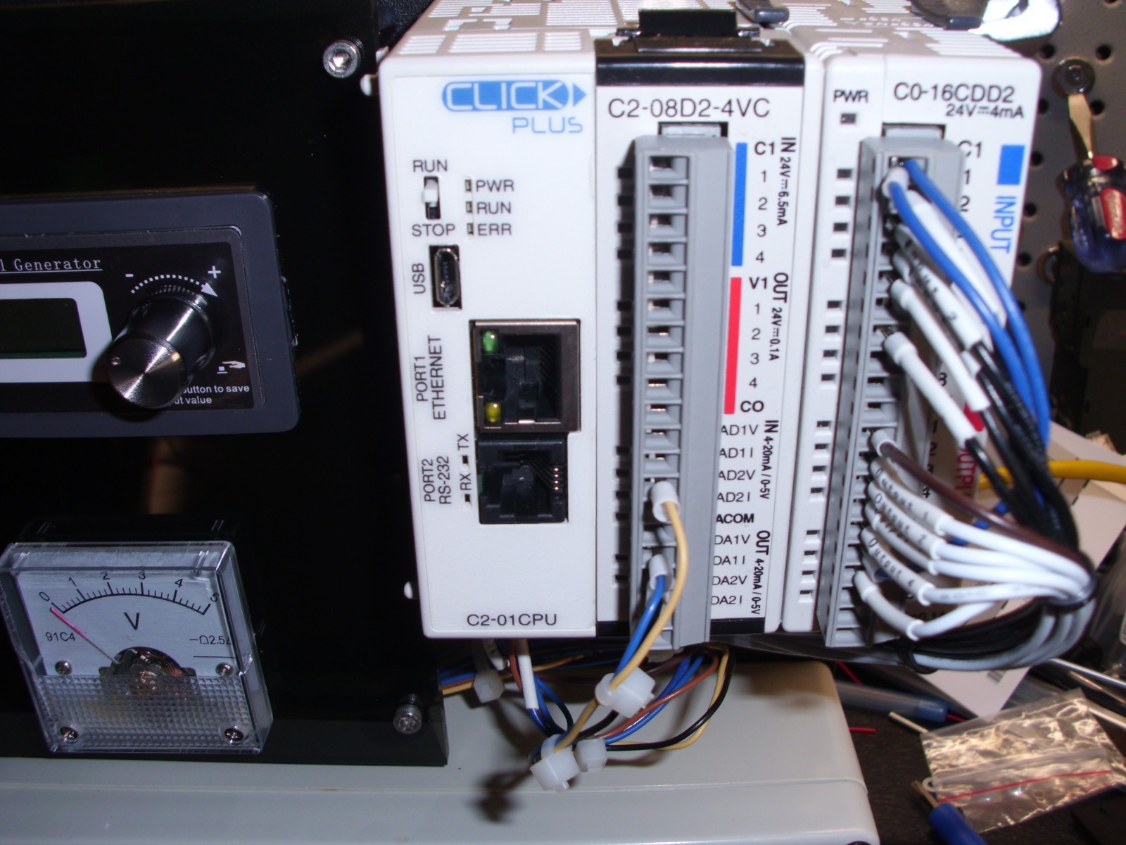 Automation Direct Click Plus PLC Trainer -Analog, Digital