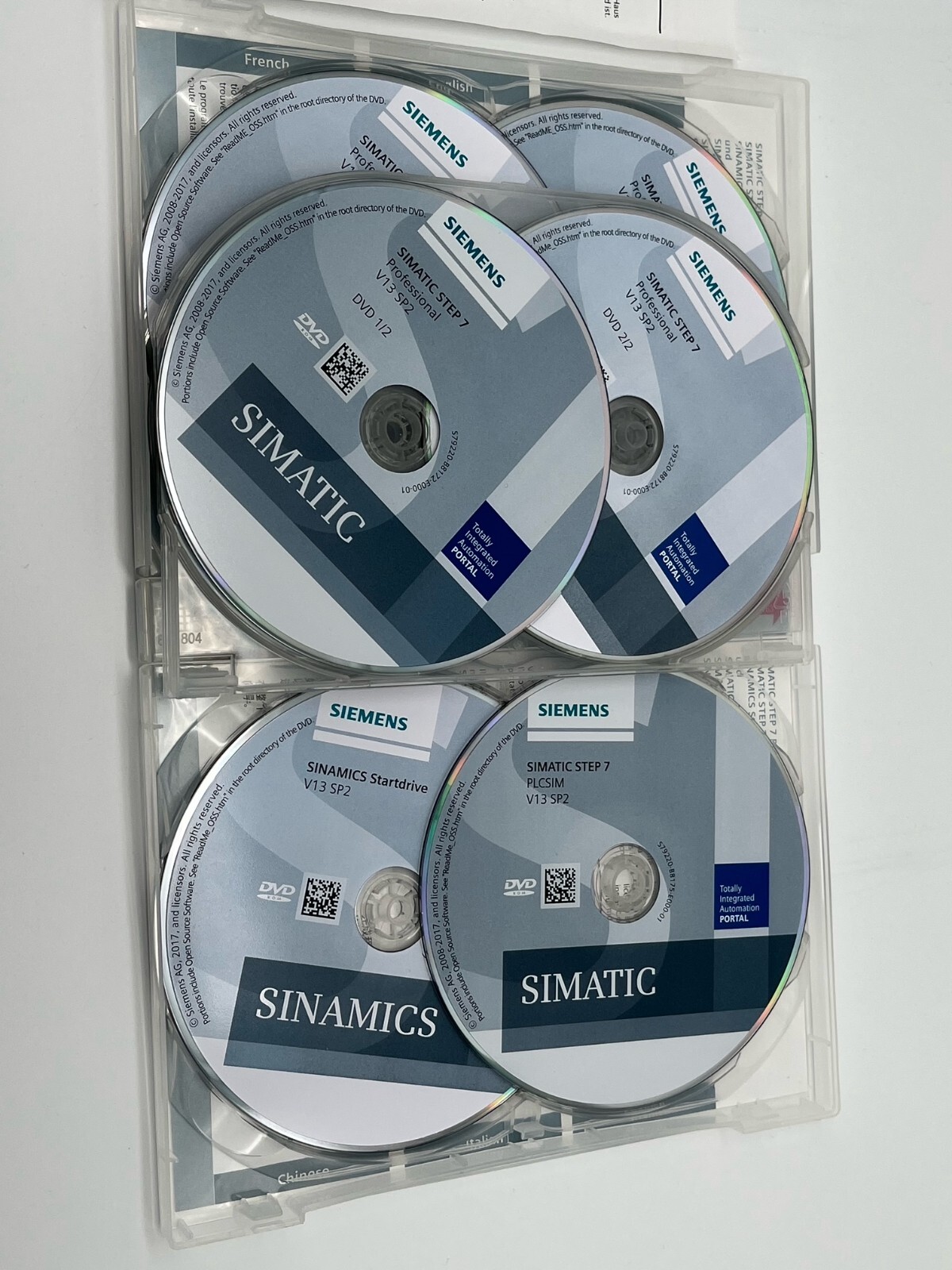 SIEMENS SIMATIC STEP 7 Professional Upgrade V14 SP1 EWK-SUS1055041 Software