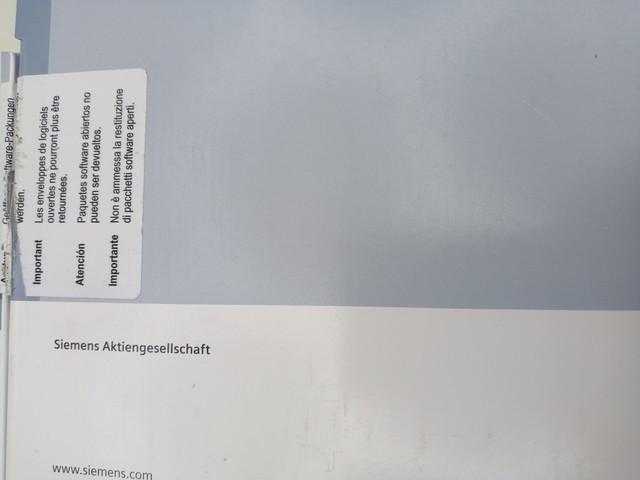 Siemens 6AV2102-3AA04-0AE5 Simatic WinCC Advanced V14 SP1 Software