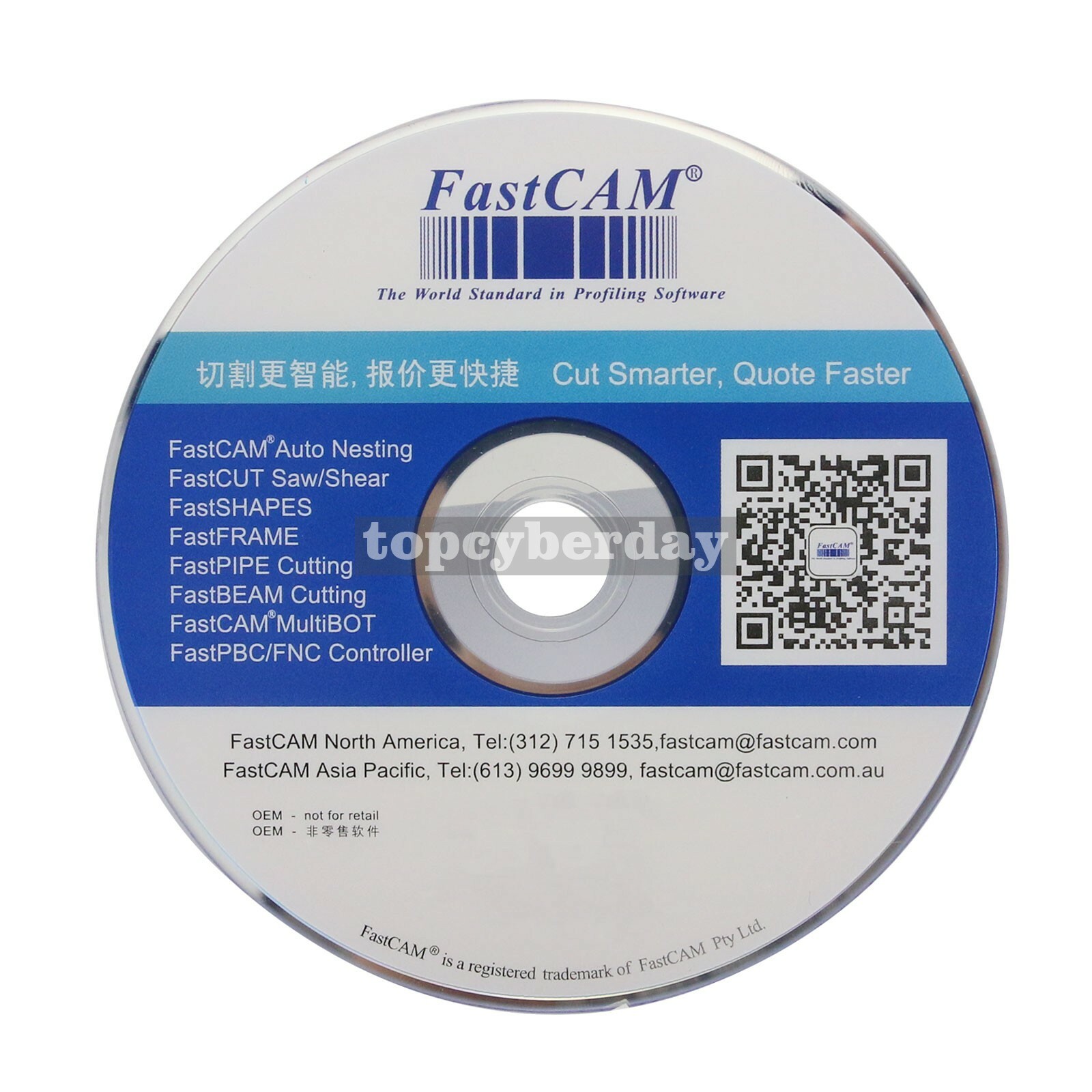 Fastcam Nesting Software Professional version for CNC Plasma Cutting Machine new
