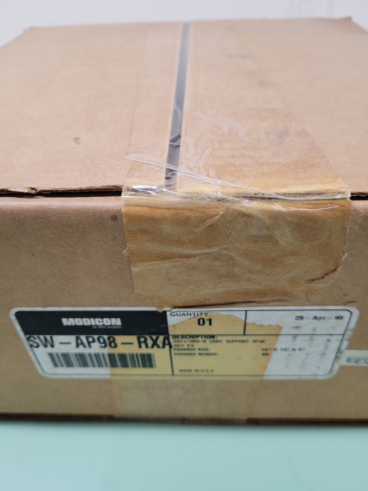 MODICON SW-AP98-RXA HOT STANDBY SOFTWARE SWAP98RXA