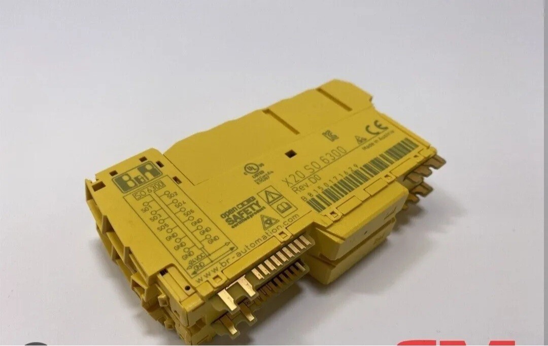 B&R X20SO6300 6 SAFE TYPE B1 DIGITAL OUTPUTS, 24 VDC, 0.2 A, OSSD 10 μS.
