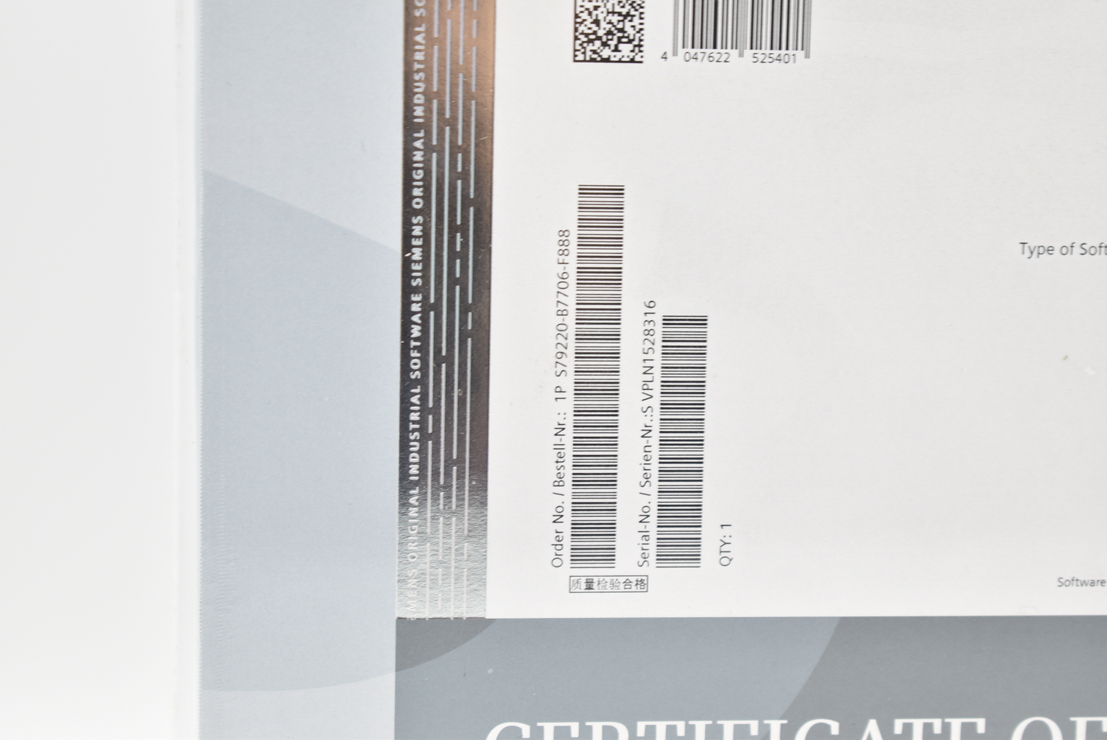 Siemens simatic PCS 7 V9.0 Partner Package Basic S79220-B7706-F888