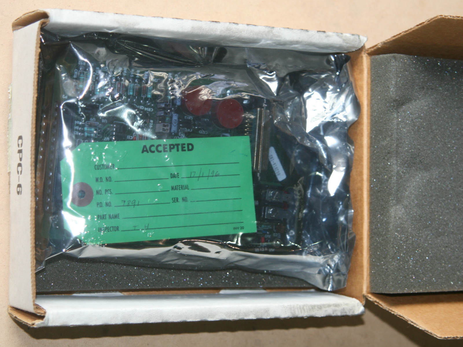 Reliance RX 802816-1RD Automate 35 Peripheral card Baud Rate Software Selectable
