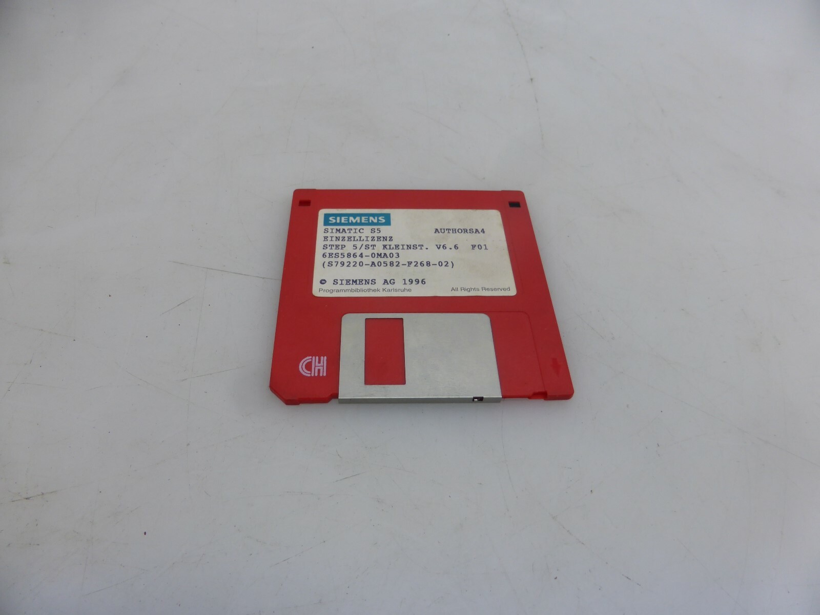 Siemens Simatic S5 Single License STEP 5/ST Small. 6ES5 864-0MA03