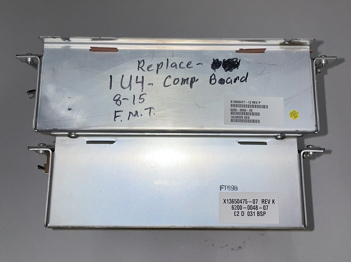 TRANE CHILLER MODULE X13650477-13 Rev P , 6200-0050-20 , X13650475-07 Rev K ,