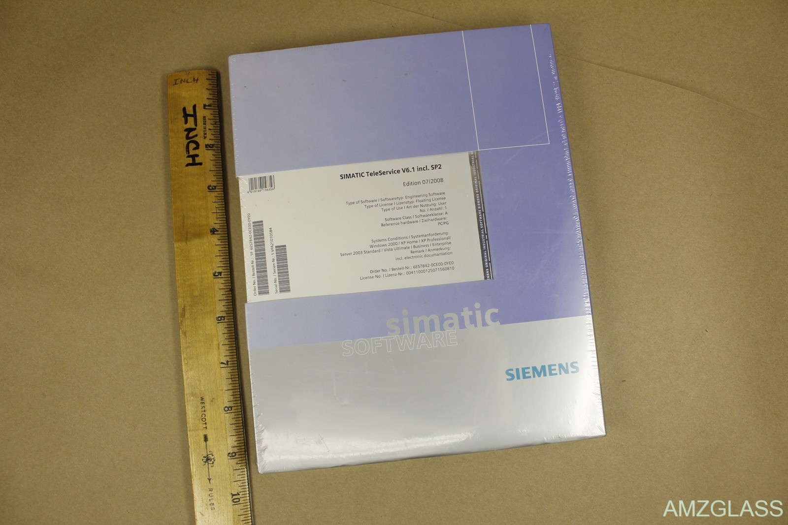 Siemens 6ES7842-0CE00-0YE0 Simatic TeleService Software V6.1 Including SP2