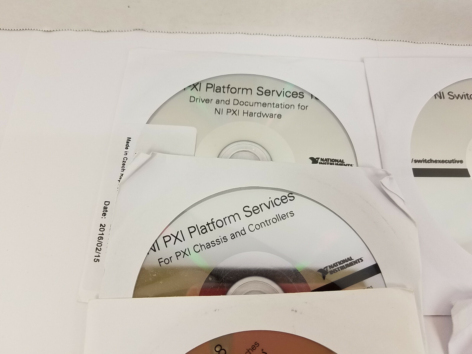National Instruments NI Switch Executive 2015 DVD Set PXI Platform, SCXI Switch