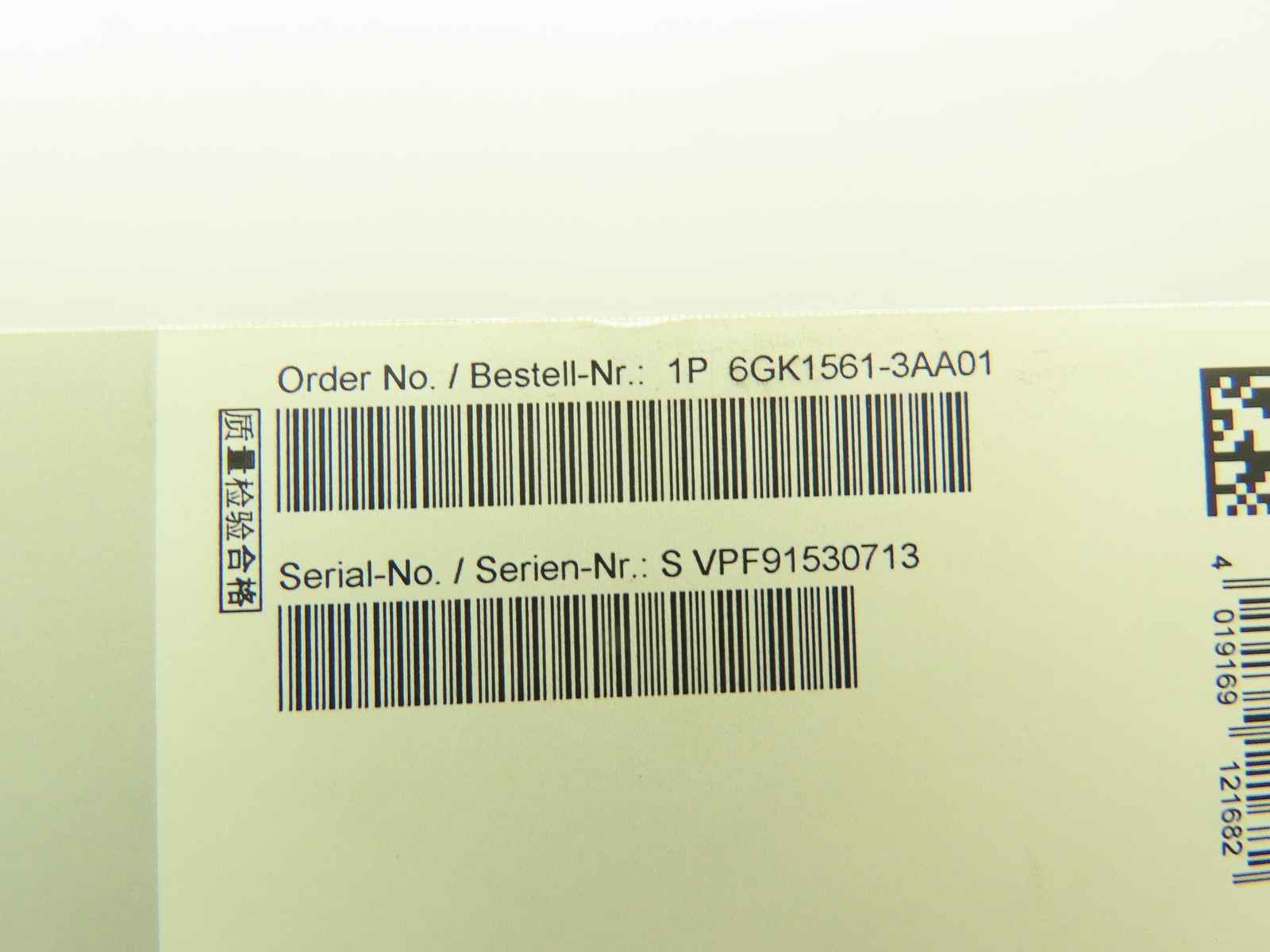 Siemens Simatic 6GK1561-3AA01 Net CP 5613 A2 DPBase/DP-RAM-Interface V13 SP1