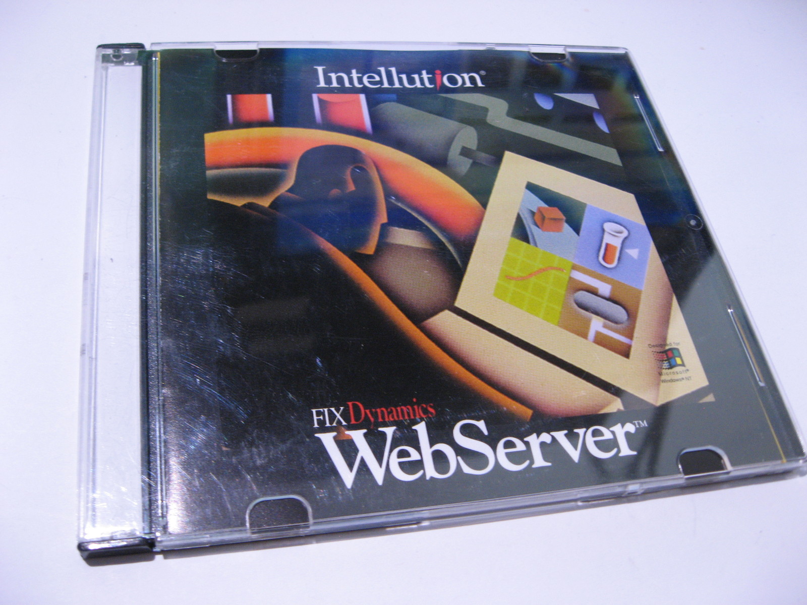 Intellution FIX Dynamics WebServer 2.0 Software CD – Used Original Package