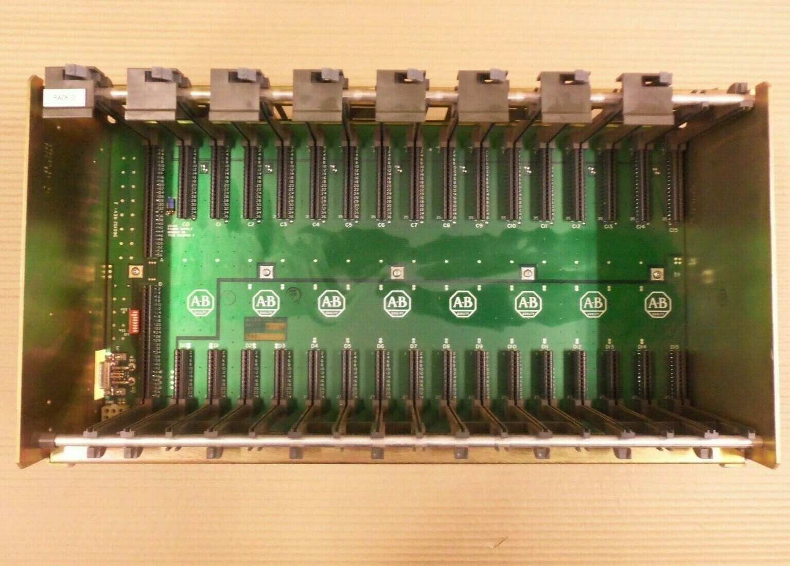 Allen Bradley 1771-A4B 16 Slot I/O Chassis KMGM