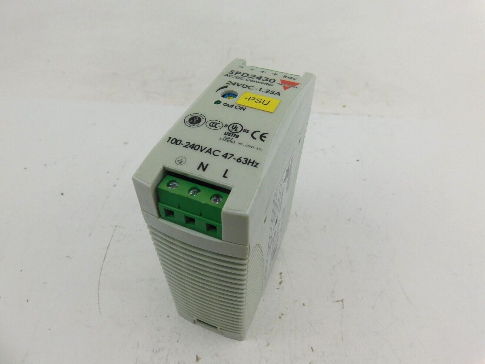 Carlo Gavazzi SPD 2431 AC/DC Converter 24 V AC-1.25A