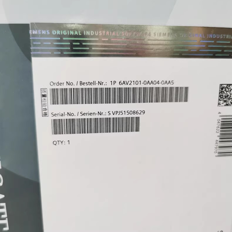 Siemens 6AV2101-0AA04-0AA5 SIMATIC WinCC Comfort V14 SP1 DHL/Fedex