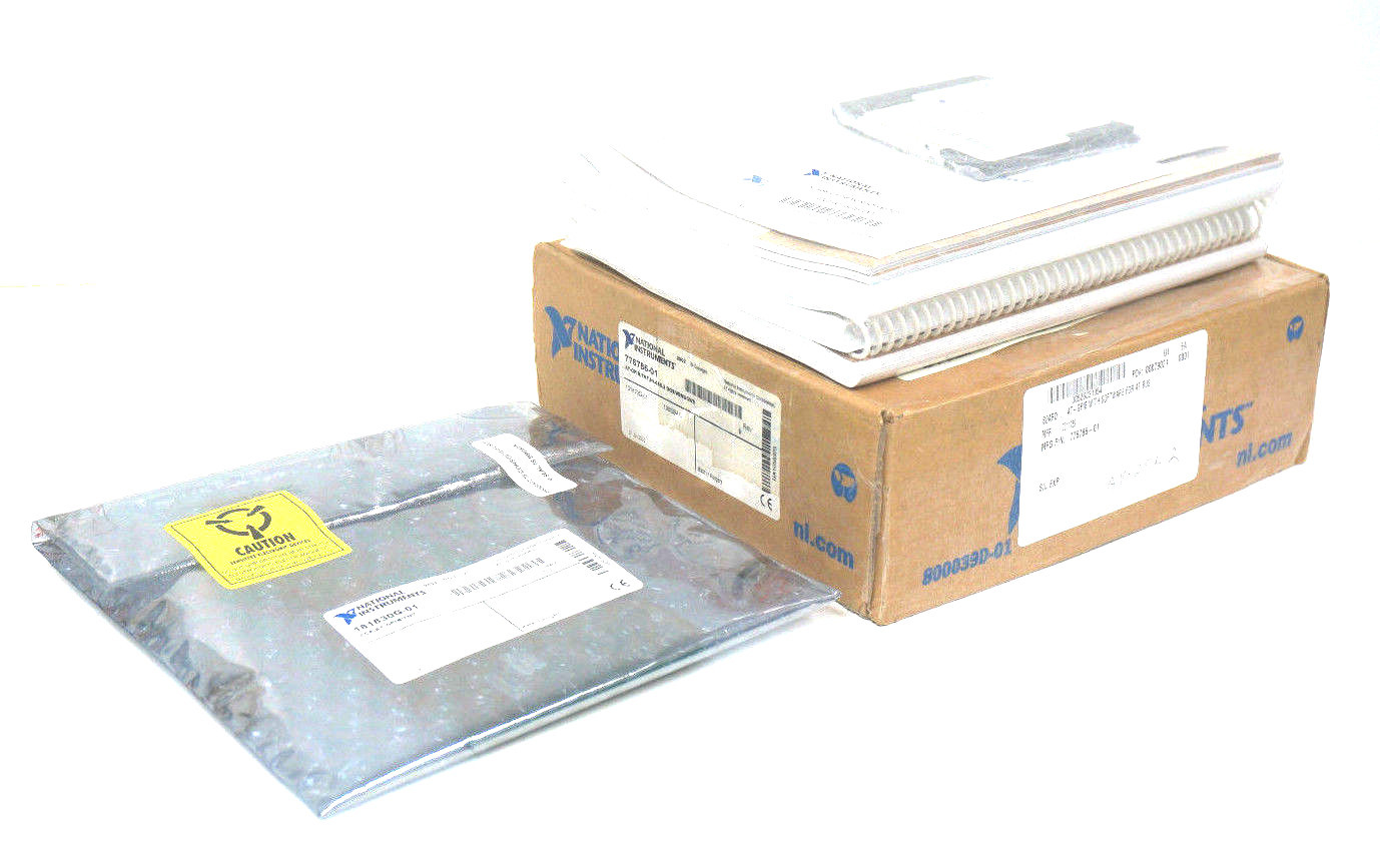 NEW NATIONAL INSTRUMENTS 776786-01 INTERFACE CARD W/ SOFTWARE 181830G-01
