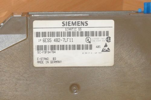 Siemens 6ES5 482-7LF11 // 6ES5 482-7LF11 E Stand: 03