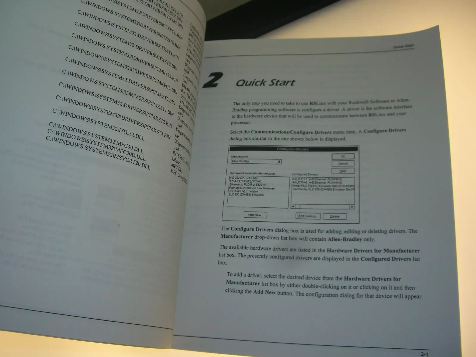 Rockwell Software 9399-WAB32LUG RSLinx-Lite User’s Guide Hard To Find