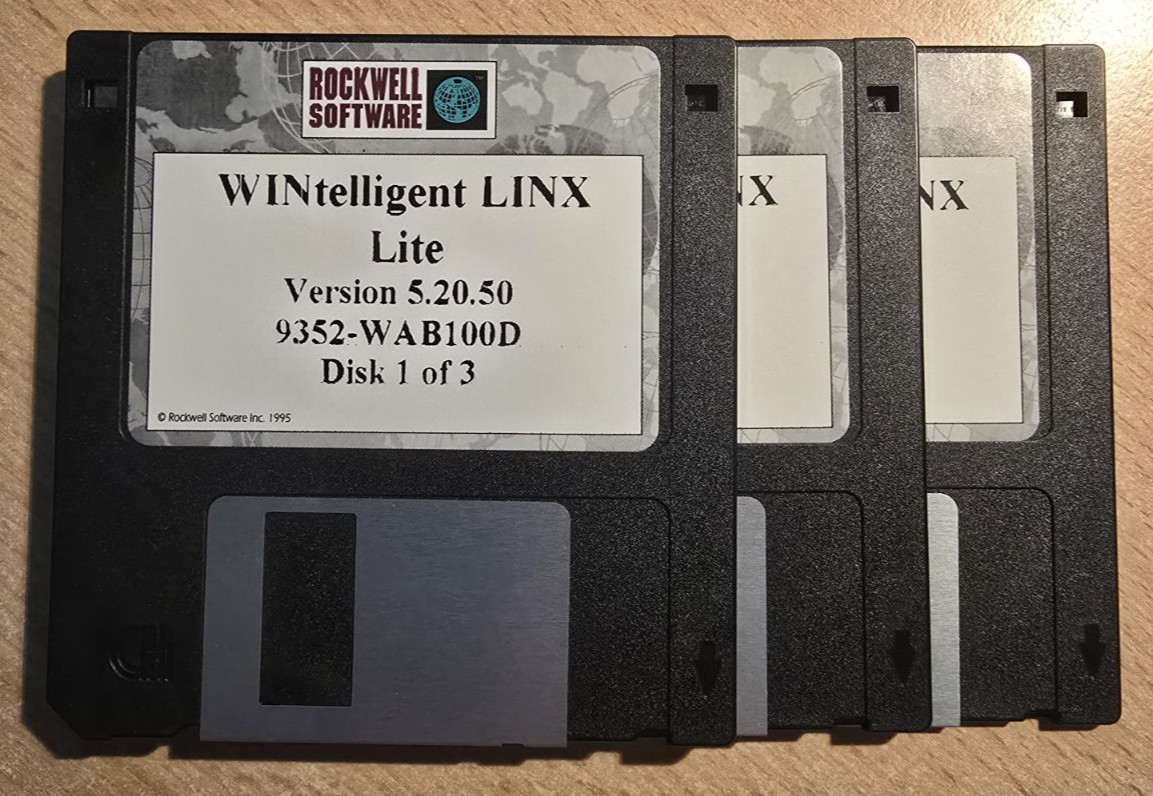 Allen-Bradley 9352-WAB100D WINtelligent LINX Lite – V 5.20.50 – Rockwell