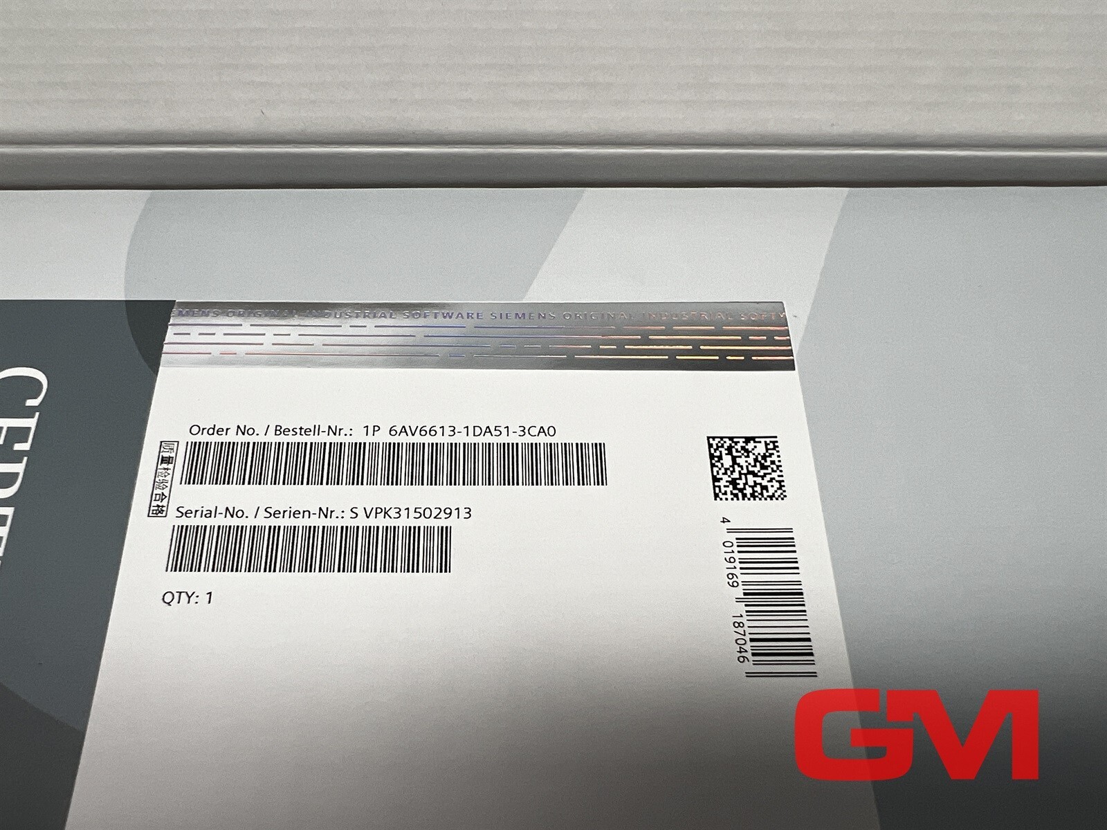 Siemens Single Licence 6AV6613-1DA51-3CA0 Wincc Flexible 2008 Runtime 512