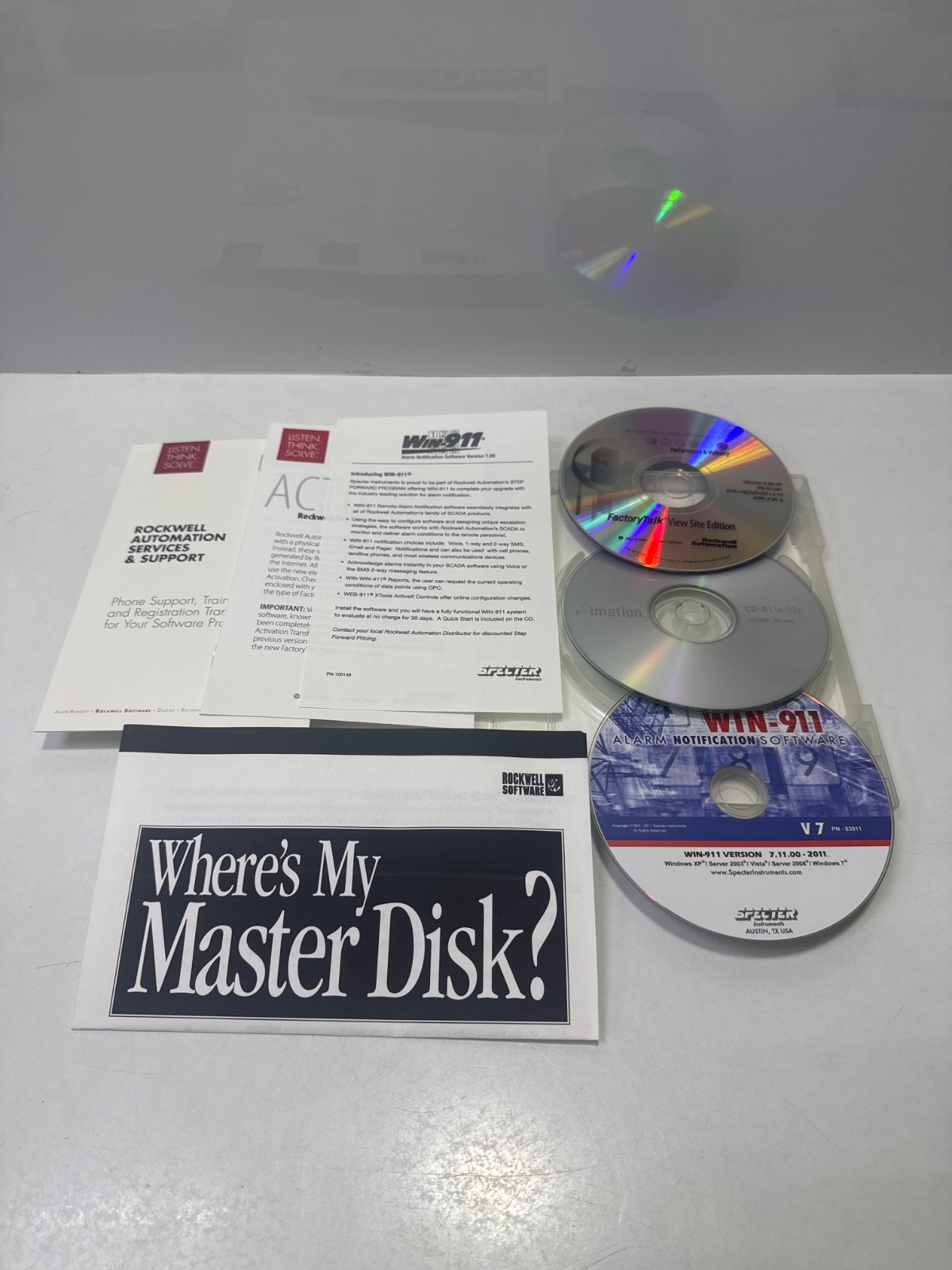 ROCKWELL AUTOMATION 9701-VWSCWAENE SOFTWARE