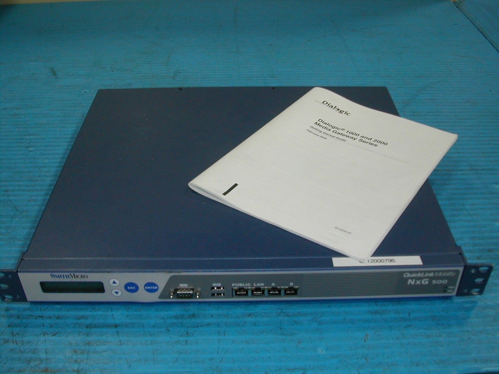 Smith Micro Software Quicklink Gateway Appliance NXG 500 NSA1045L2.8 Used J8