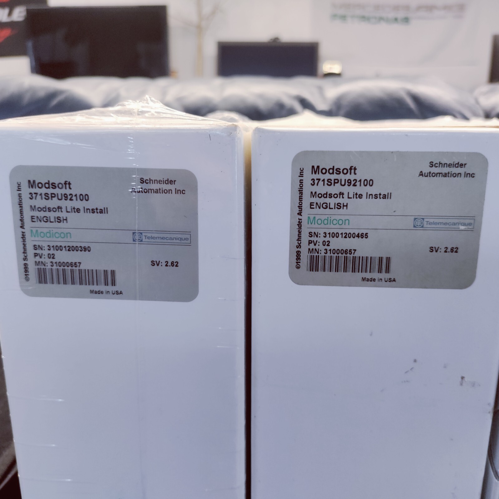 Modsoft Lite PLC Software disks, Version 2.62, for Modicon Micro, 984 Compact