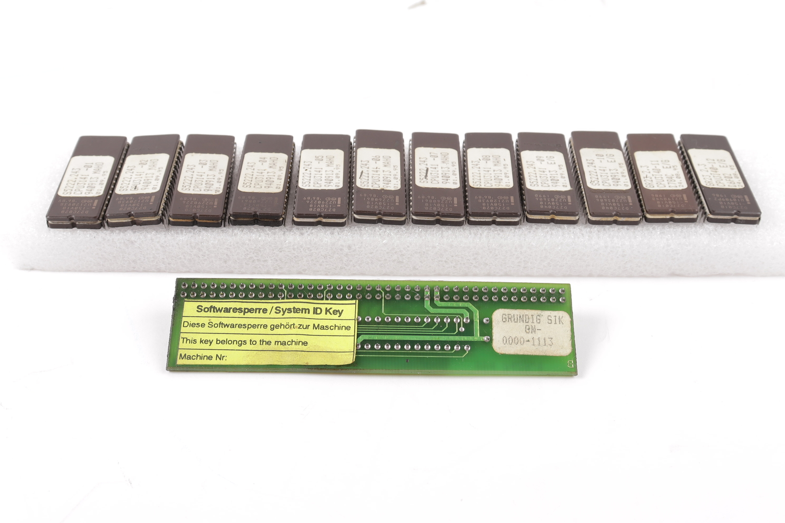 PHILIPS CNC 532 MAHO Systemsoftware S5222.243 CPU 3141+ ON 0000-1113 225 4961.1