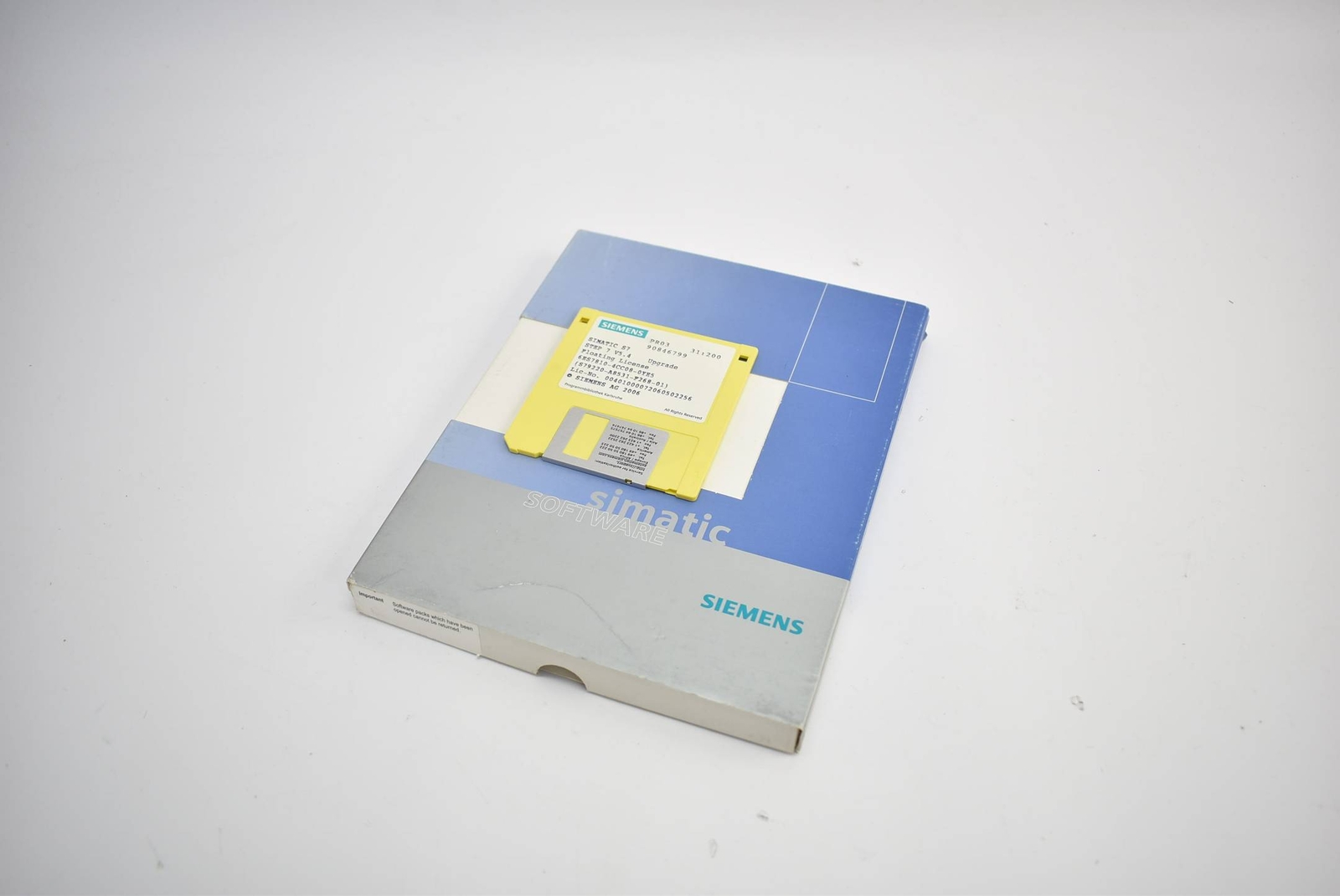 Siemens simatic S7 V5.4 Upgrade 6ES7 810-4CC08-0YE5 ( 6ES7810-4CC08-0YE5 )