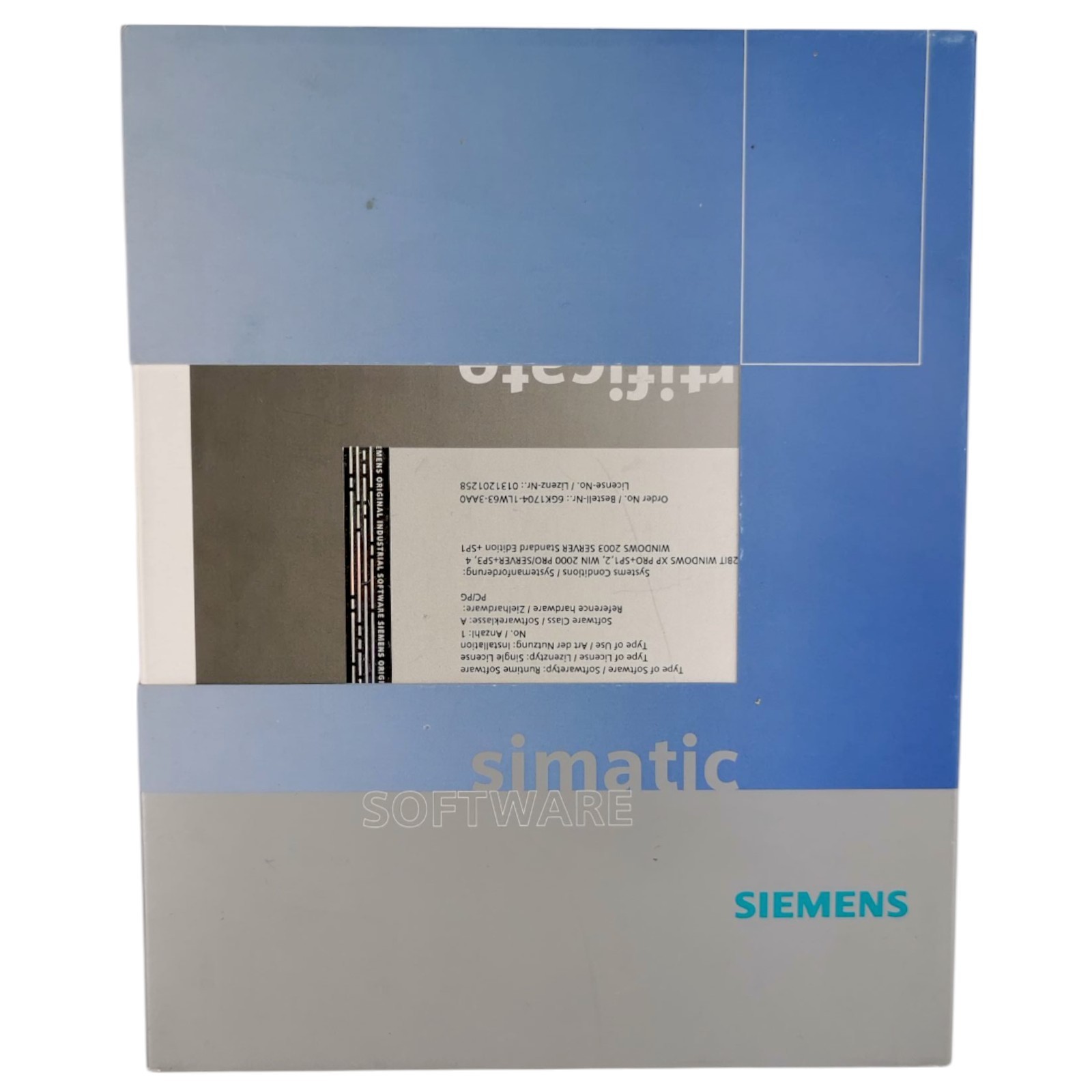 SIEMENS 6GK1704-1LW63-3AA0 INDUSTRIAL ETHERNET SOFTNET-S7