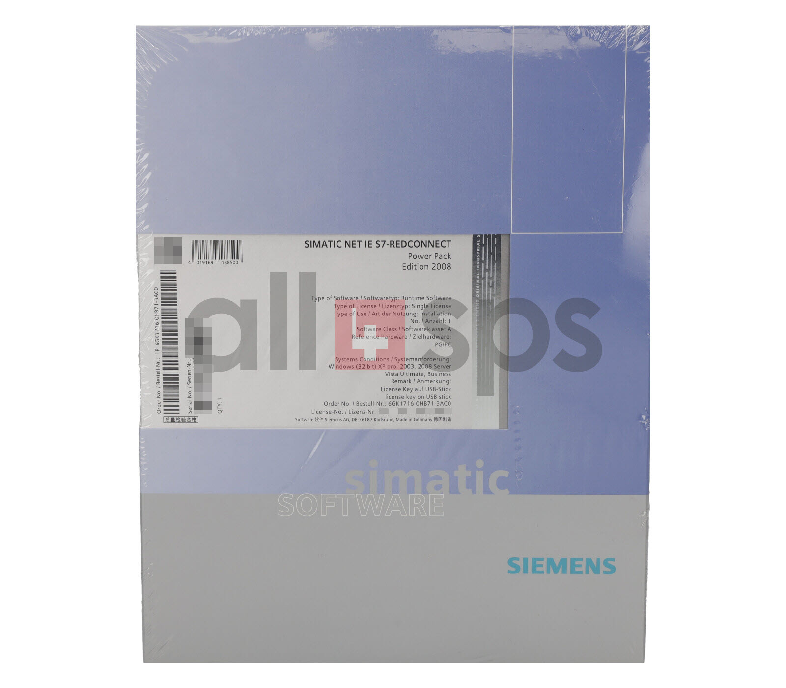 SIMATIC NET POWERPACK S7-REDCONNECT – 6GK1716-0HB71-3AC0 (NS)